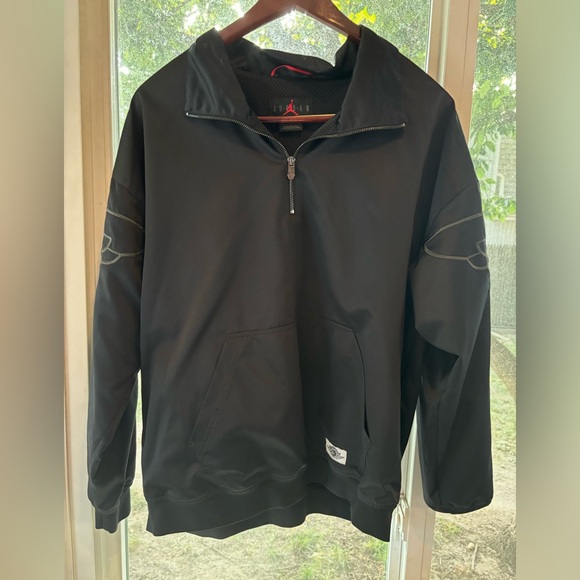 Vintage Nike Air Jordan Satin Wings pullover jacket. AO0406-010 - Picture 2 of 5